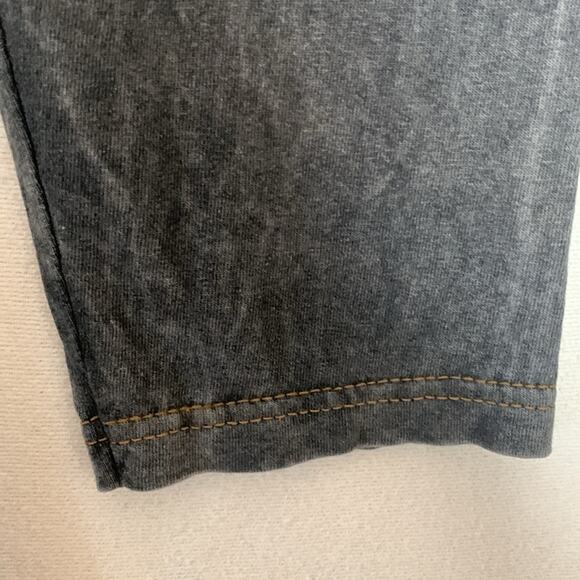 90s Harley Davidson mens medium long sleeve shirt acid wash vintage logo grunge - Picture 8 of 9